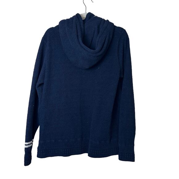 Remi Relief Blue Plush Hoodie Made in Japan Pullover sz L Japan=M US - Picture 2 of 6